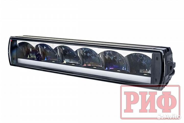 Фара балка светодиодная риф 306 мм 72W LED с дхо