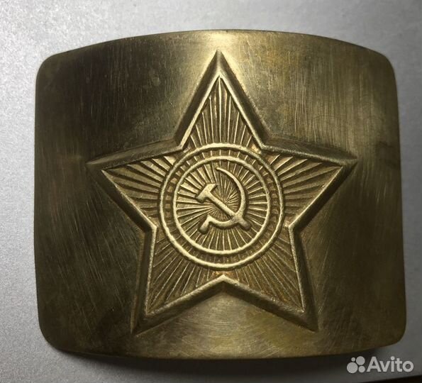 Дембельская бляха са СССР гсвг