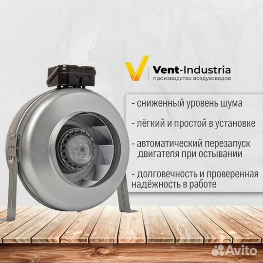 Вентиляторы Канальные