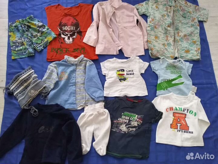 Одежда с рождения до 4 лет