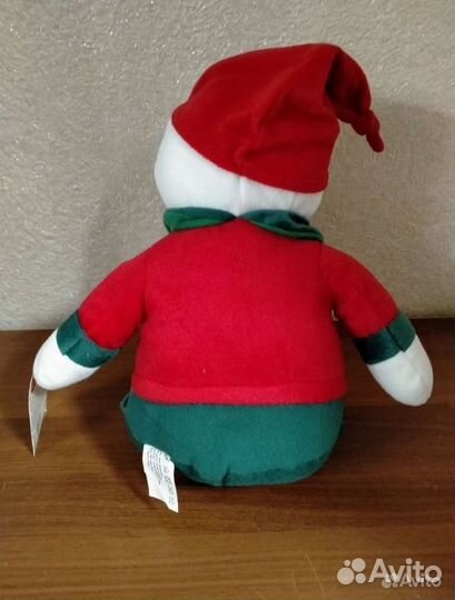 Новогодняя мягкая игрушка Снеговик