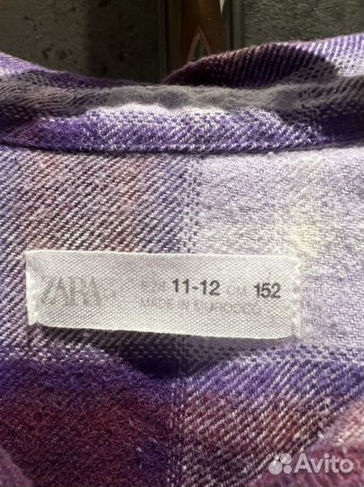 Рубашка zara для девочки