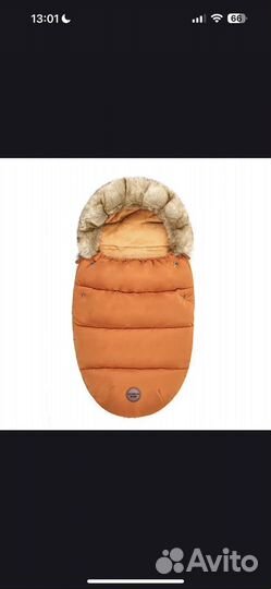 Зимний конверт в коляску