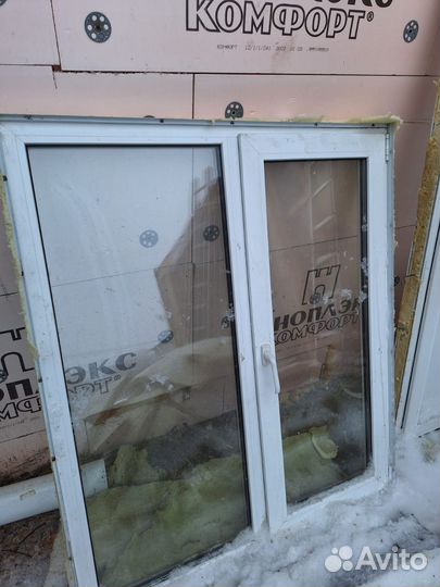 Окна пластиковые бу и балконные двери