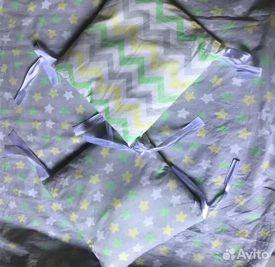 Бортики в детскую кроватку