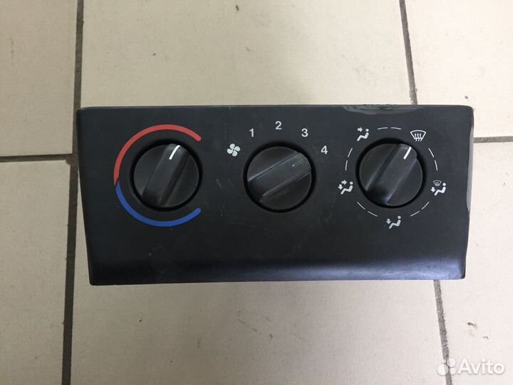 Блок управления отопителем опель вектра б b