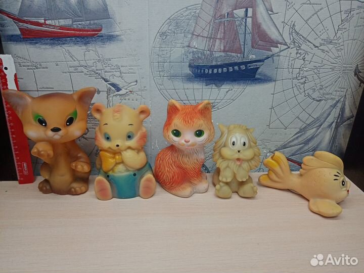 Резиновые игрушки СССР