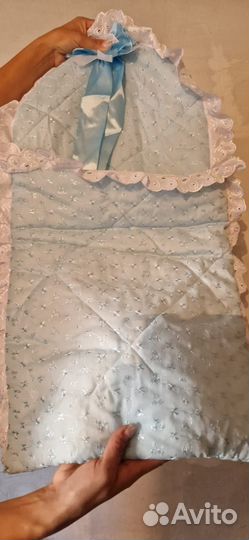 Конверт на выписку для мальчика весна осень