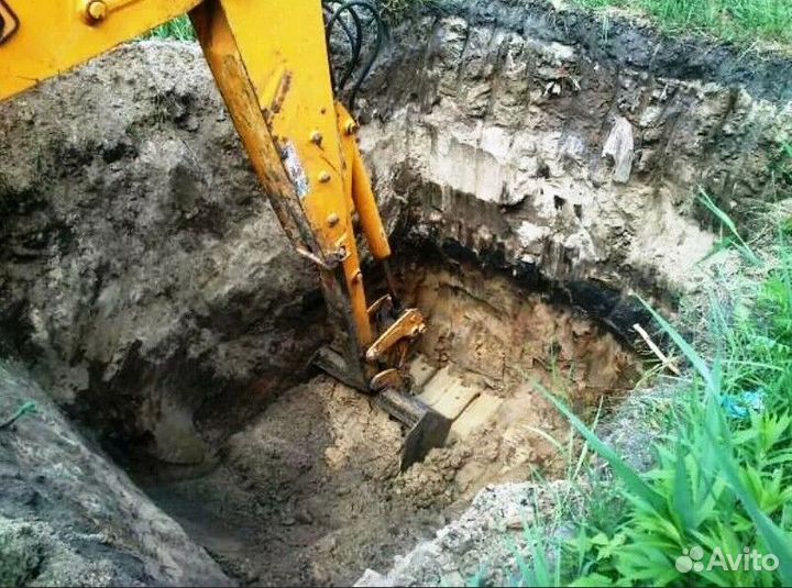 Установка септика под ключ