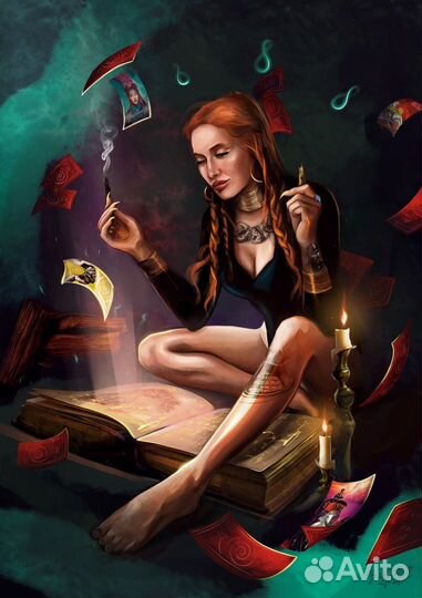 Художник иллюстратор. Портрет на заказ по фото