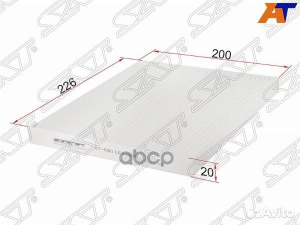 Фильтр салона ssangyong actyon 10/korando 10