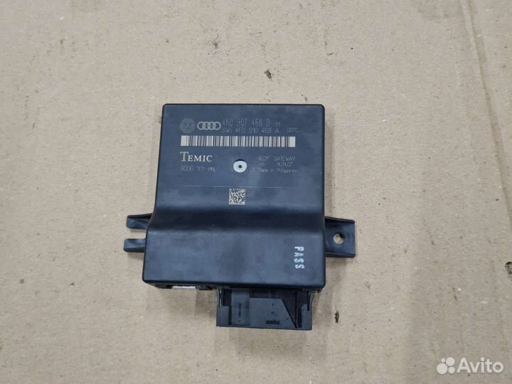 Блок управления Gateway Ауди А6 С6 4F0907468D