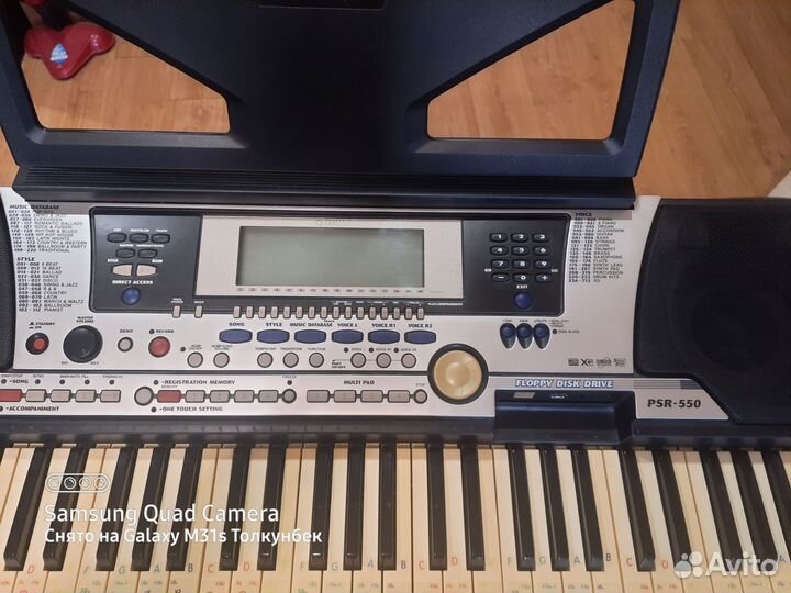 Синтезатор yamaha psr 550