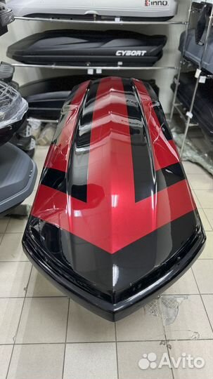 Автобокс cybort Jazz, (206х80х35) 410л. двухсторон