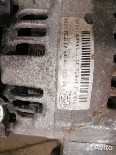 Генератор ford focus 2