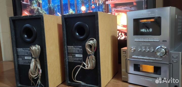 Музыкальный центр panasonic