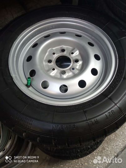 Колёса r-13 в сборе, зима шипы