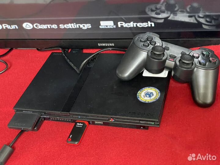 Sony Playstation 2 + 8 Игр на флешке