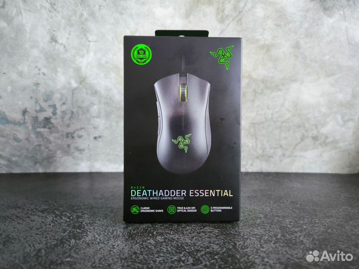 Игровая мышь Razer deathadder essential новая
