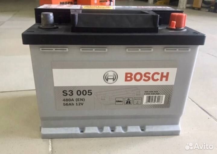 Аккумулятор Bosch S3 56Ah 480А S30 060