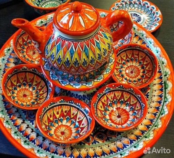 Узбекская посуда (керамика)