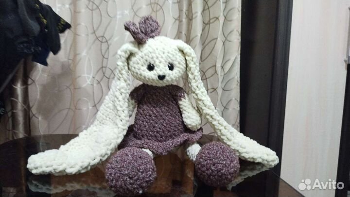 Плюшевые игрушки вязаные крючком