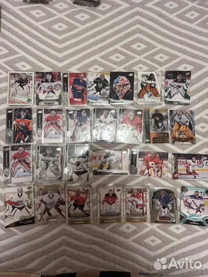 Карточка NHL вратари