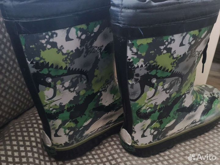 Детские резиновые сапоги цена за 2 пары