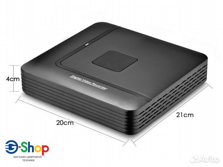 Рекордер видеонаблюдения 8-ми канальный
