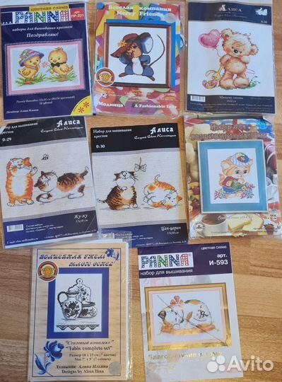 Новые Наборы схемы для вышивания