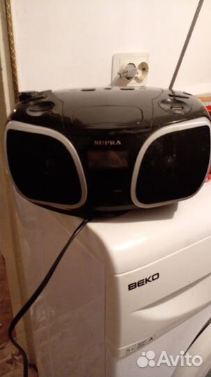 Магнитофон -радио supra рабочий