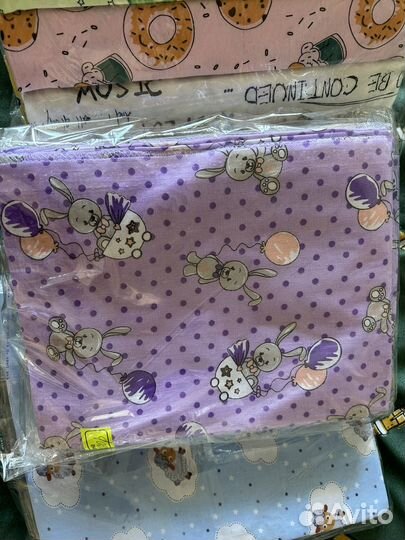 Детское постельное белье новое
