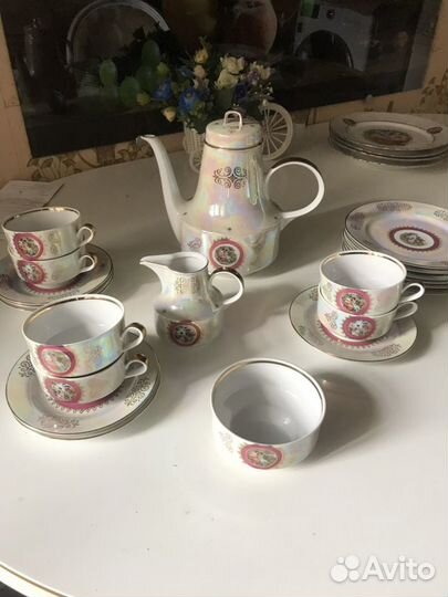 Кофейный сервиз мадонна гдр