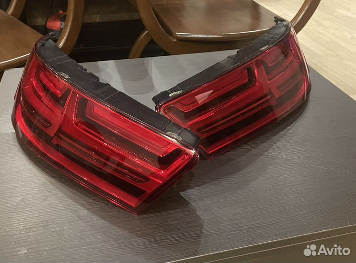 Задние фары на Ауди Q7
