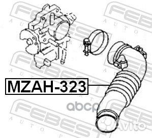 Патрубок воздушного фильтра mzah-323 mzah-323