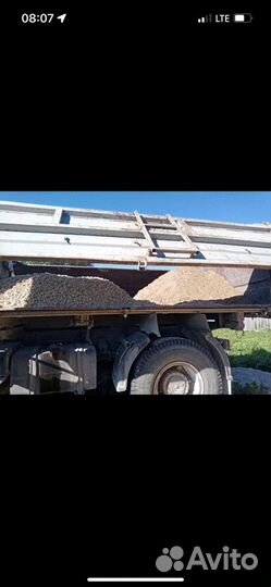 Щебень песок