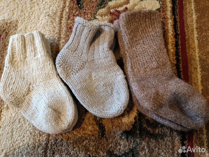 Носки вязаные