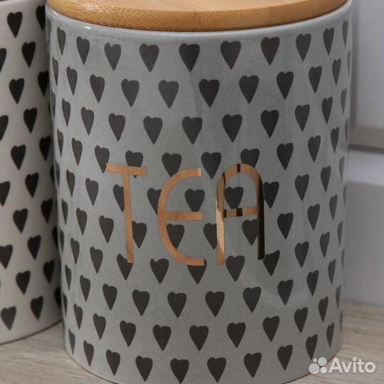 Набор банок керамических 'Адажио', 3 предмета 950