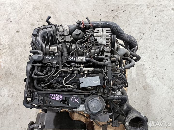 Двигатель для BMW X3 E83 2л N47D20A дизель