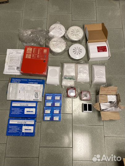 Оборудование для пожарно-охранной сигнализации