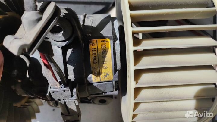 Моторчик печки bmw e39 e53 x5