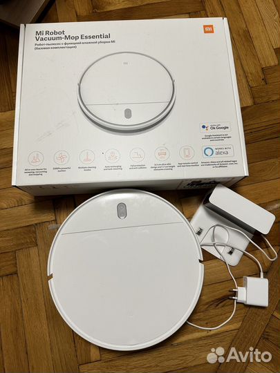 Робот пылесос xiaomi mi robot vacuum-mop essential