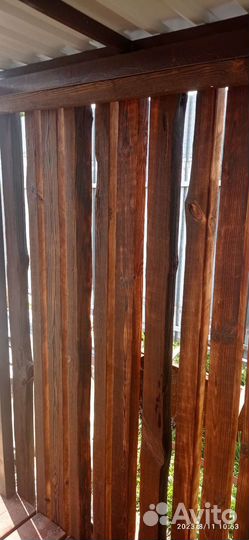 Беседка мангальная зона