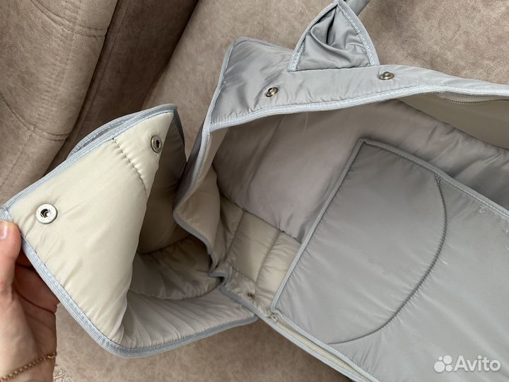 Люлька-переноска для новорожденных в коляску