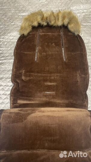 Зимний конверт в коляску