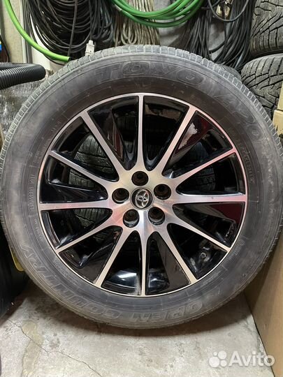 Оригинальные диски на toyota hihglander