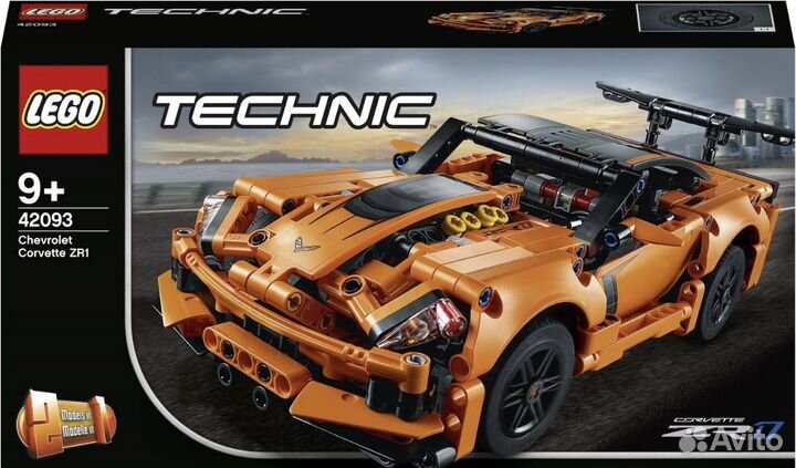 Lego Technic оригинал corvette zr0