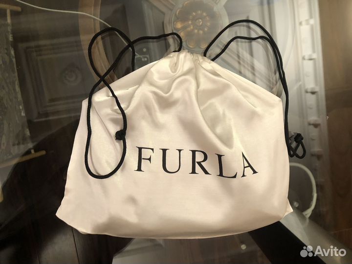 Косметичка Клатч Furla кожа