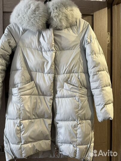 Куртка зимняя женская 44 46 размер с мехом