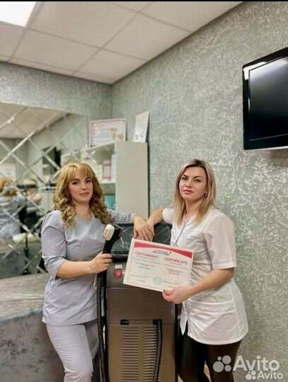 Обучение лазерной эпиляции с трудоустройством